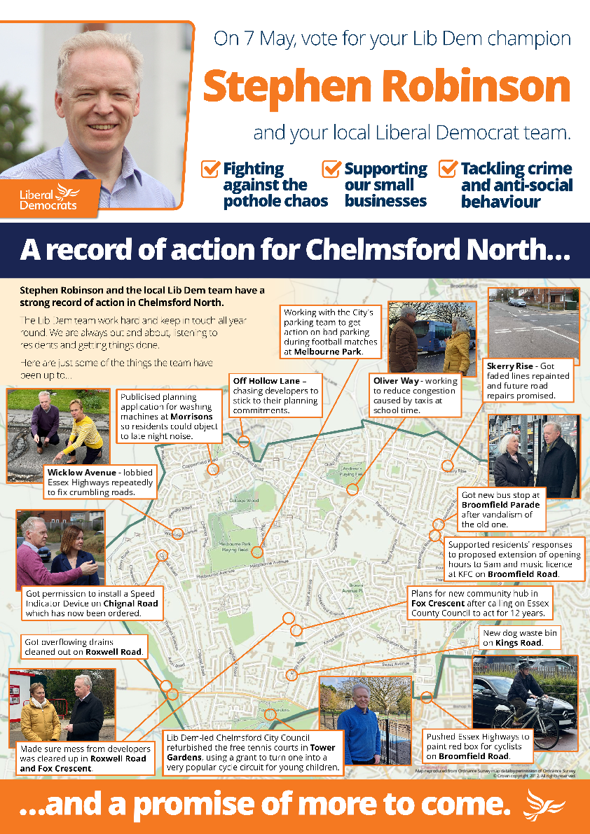 Stephen Robinson's Record of Action 