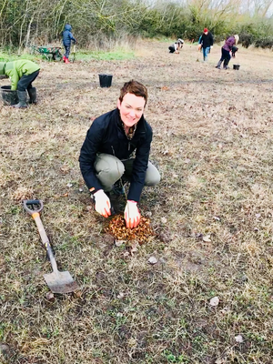 Image courtesy of Chelmsford City Council Rose planting a tree