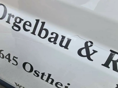 Organ installers van keyed in Maldon