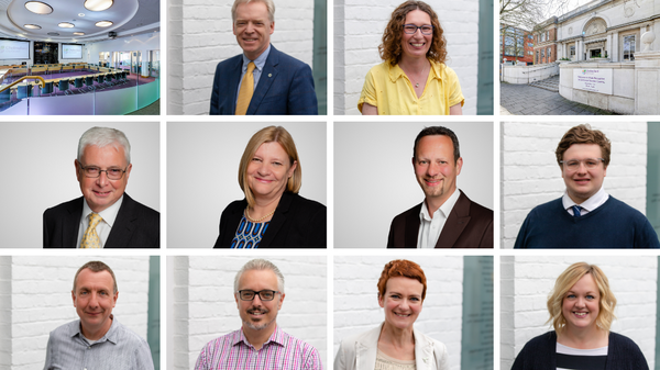 Faces of cabinet