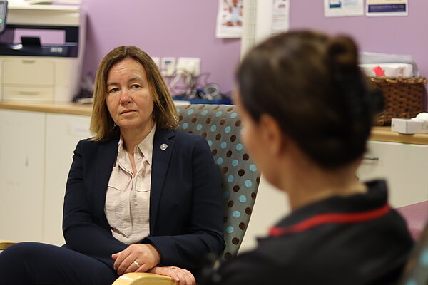Marie at Broomfield hospital