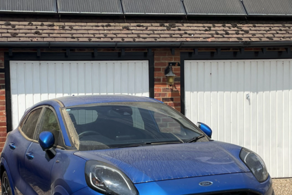 Dust on cars